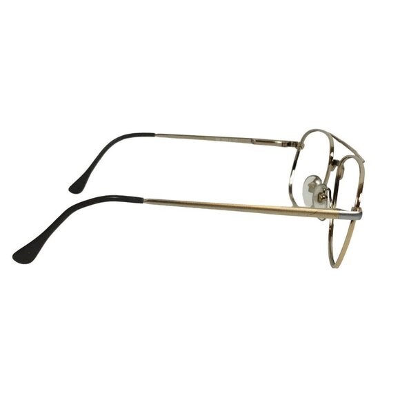 Wilshire Designs 1419 Mens Gold Metal Aviator Eyeglass Frames 55 18 145 - Picture 6 of 9